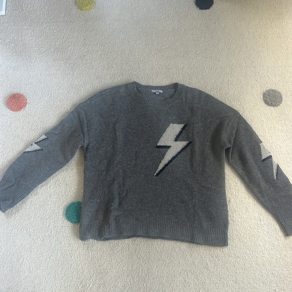 Rails Virgo Cashmere Blend Sweater in Bolted - Picture 4 of 7